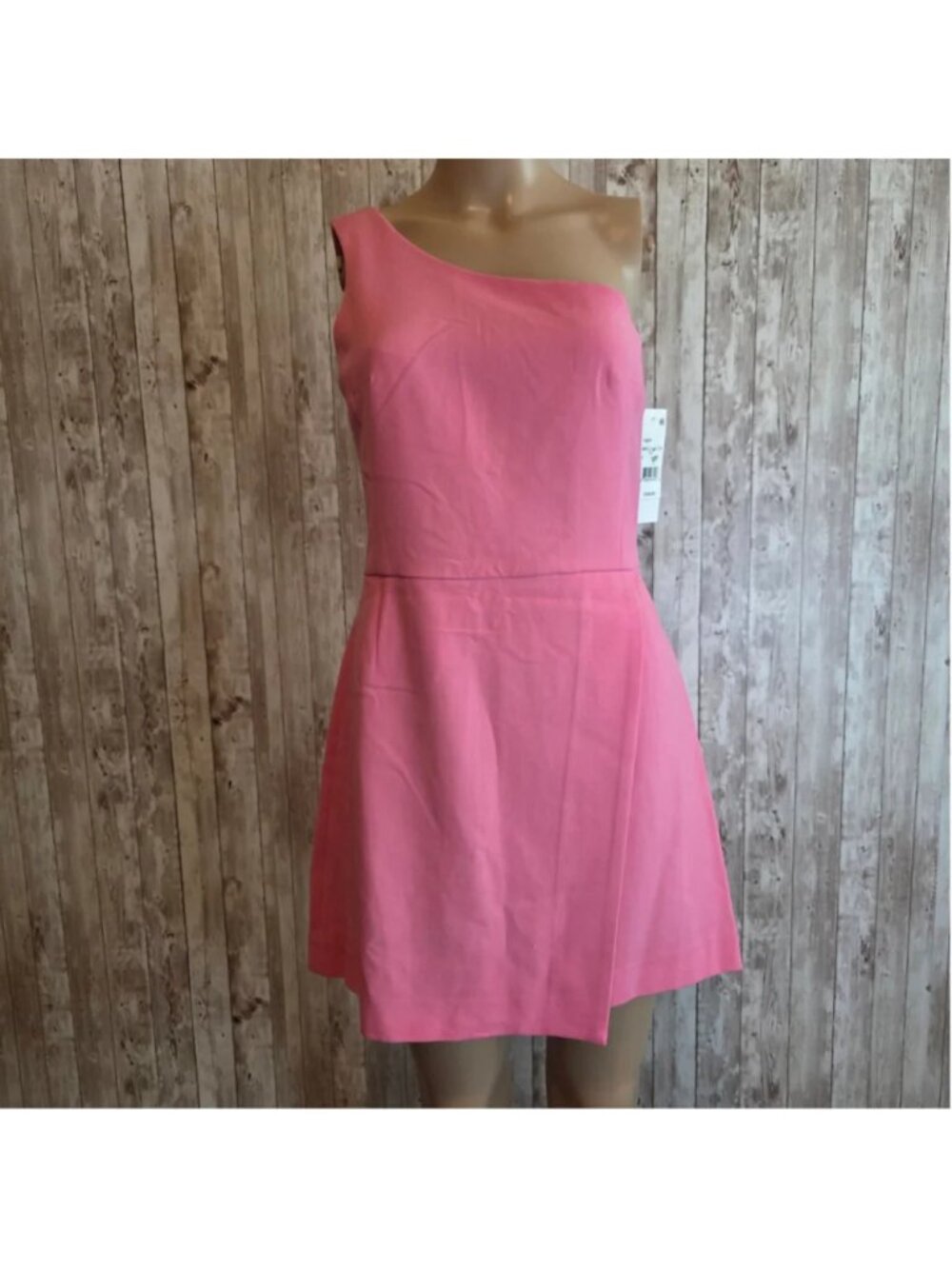 Women's French Connection One Shoulder Dress Pink Size 6